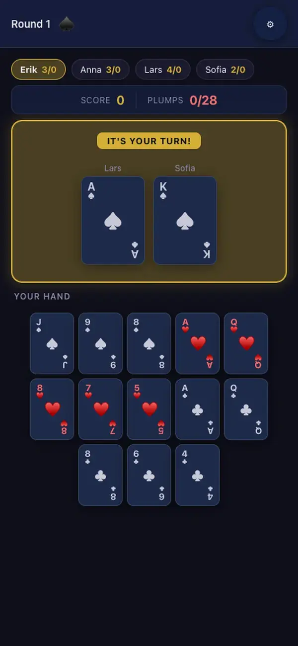 Playing a trick