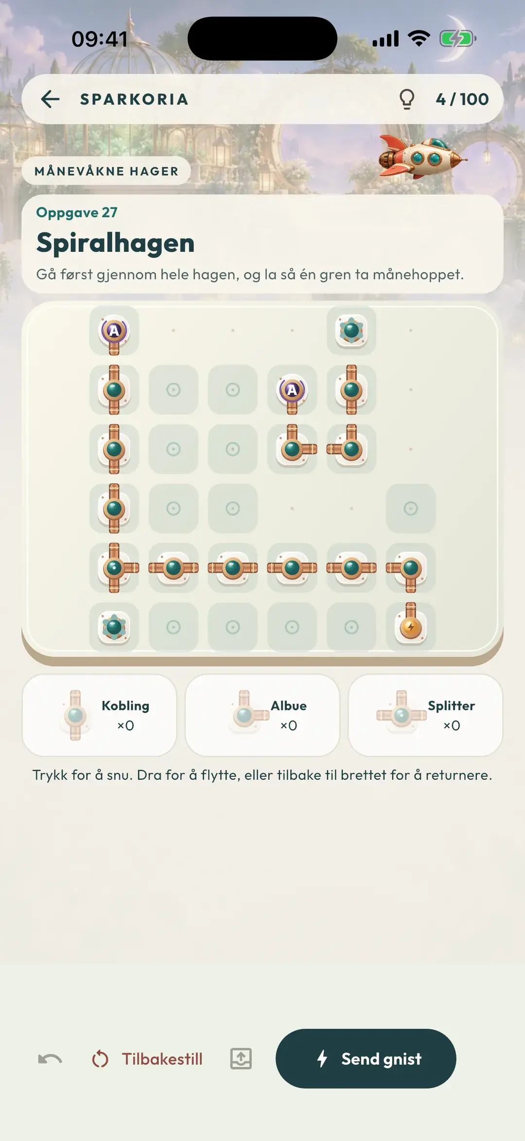 A Moonwake Gardens puzzle