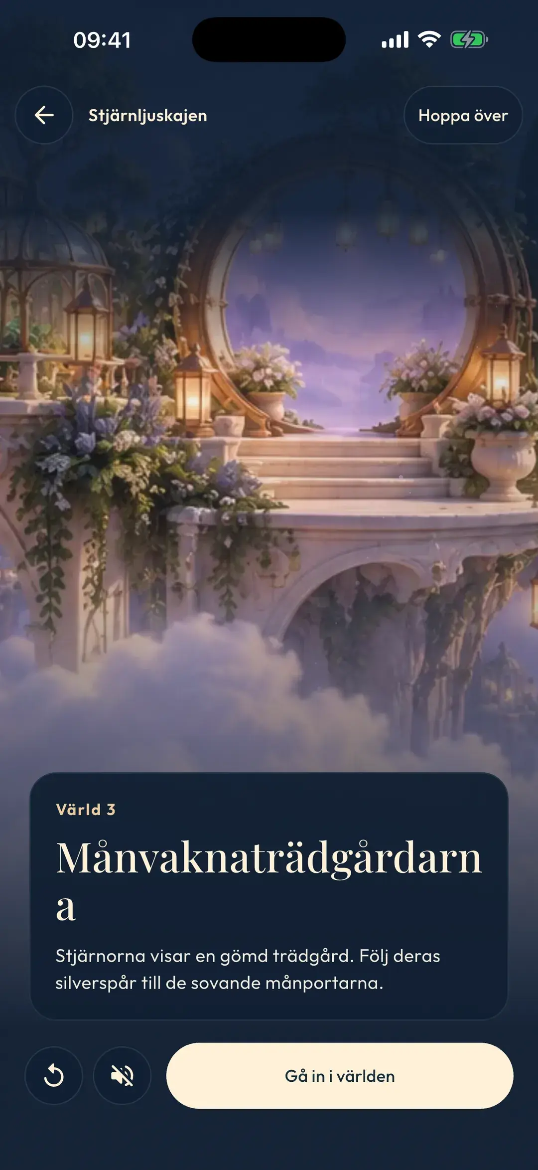 The journey to Moonwake Gardens