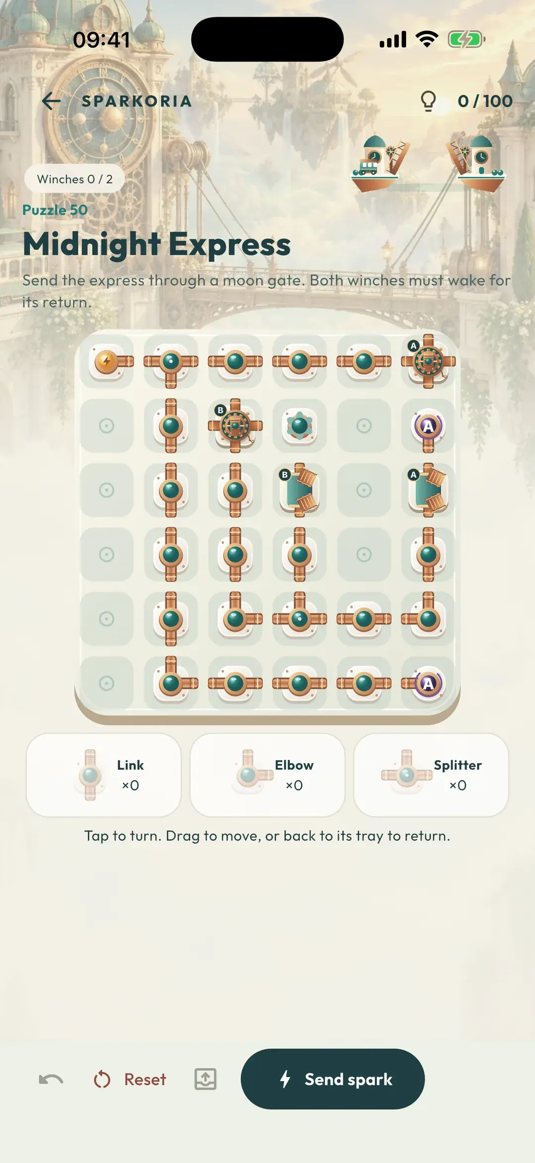 A Clockwork Crossing puzzle