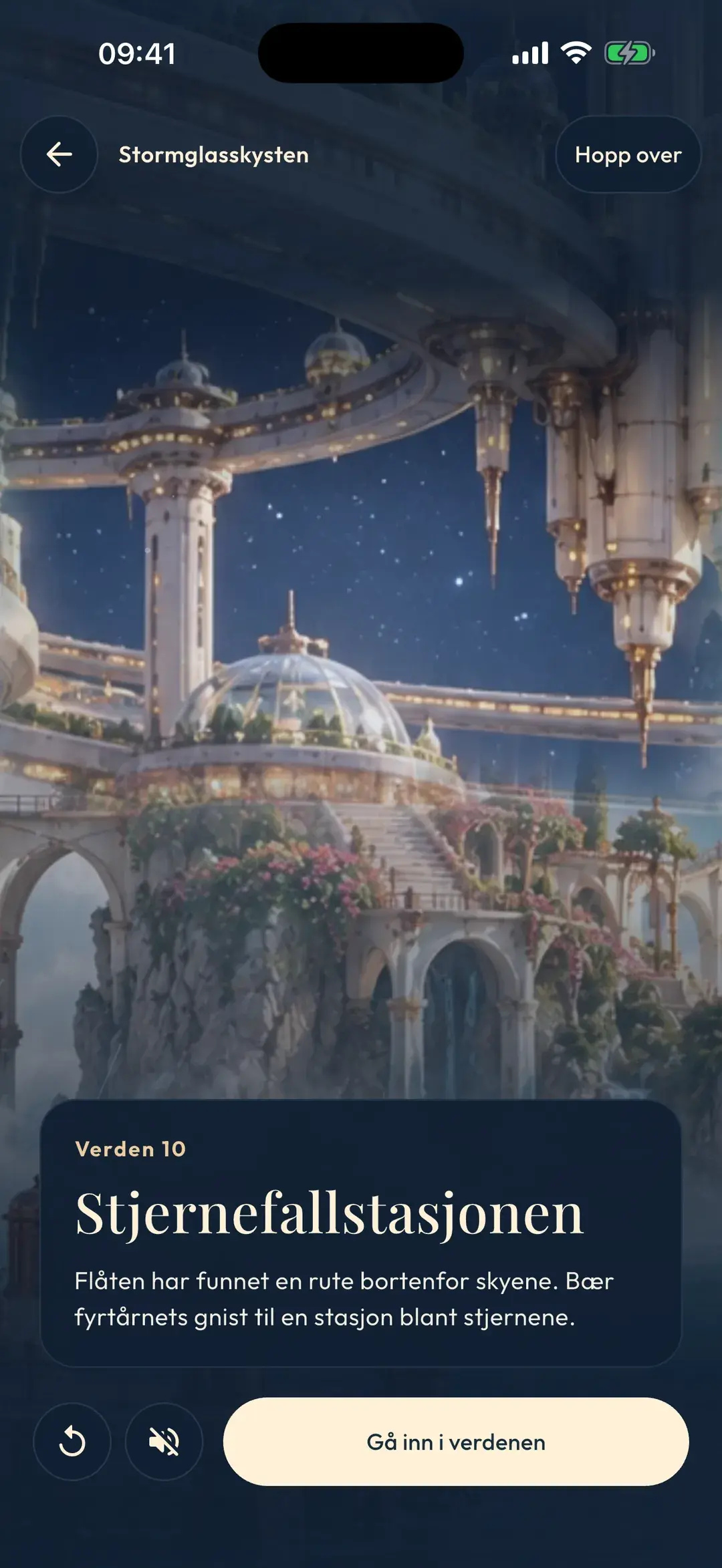 The journey to Starfall Station