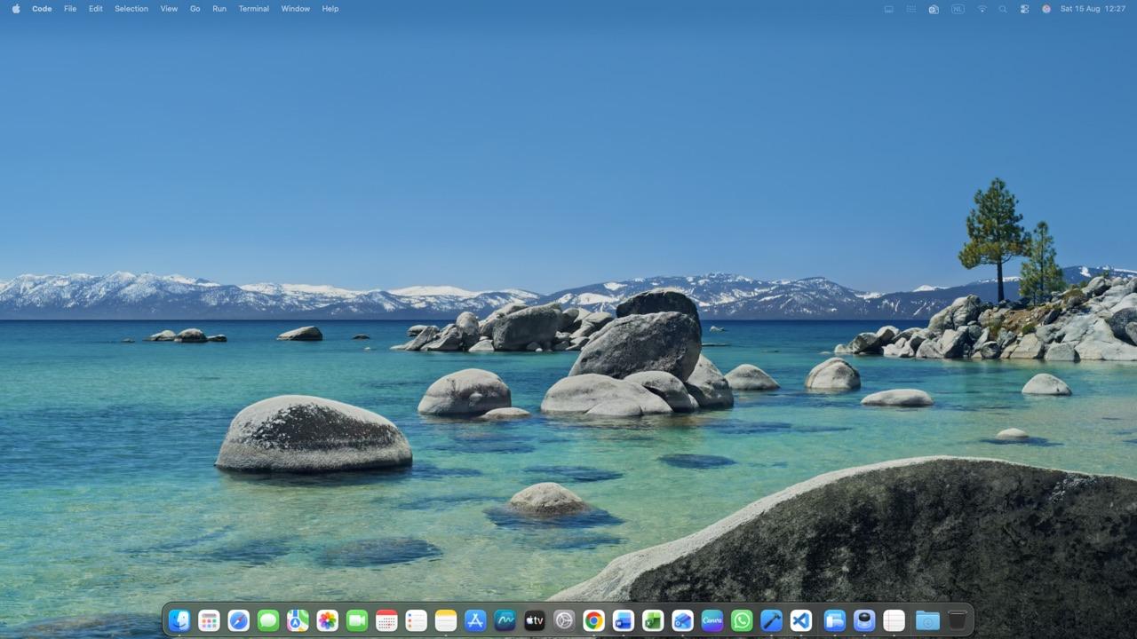 A Dock on the second screen