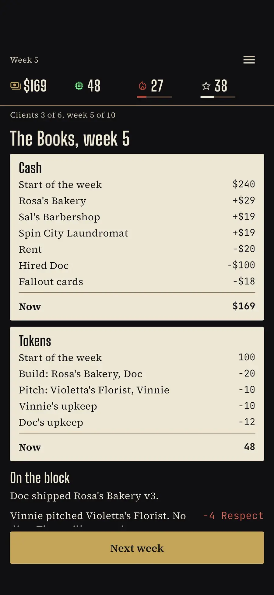 Every dollar gets a receipt.